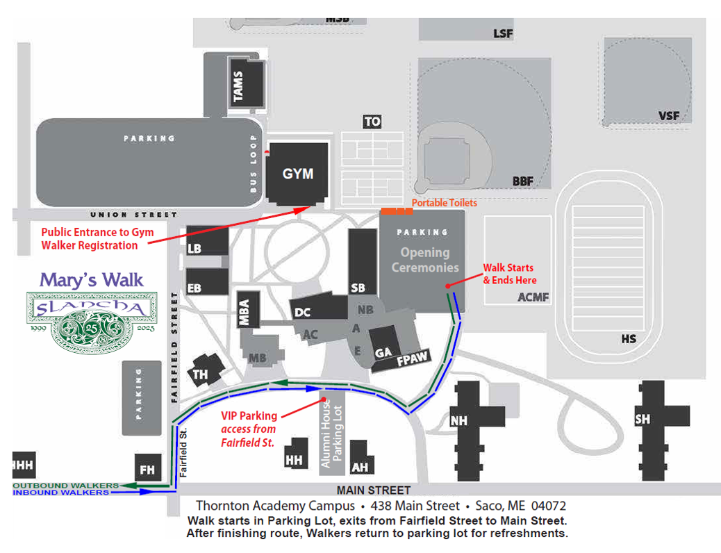 Course Map Mary